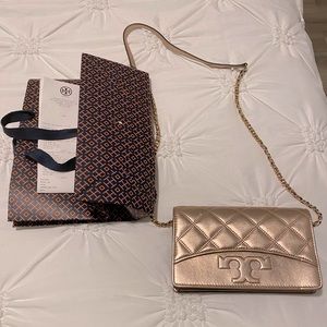 Brand new Tory Burch Rose Gold- Never used or worn